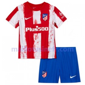 Maillot de Foot Atlético Madrid Domicile 2021-22 - Enfant